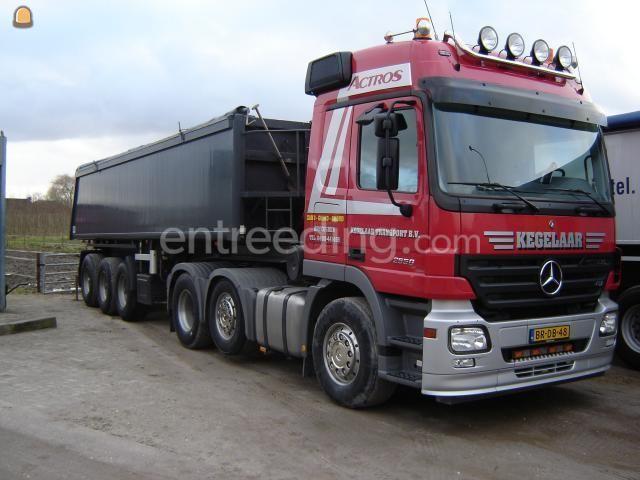 Mercedes 2548 + oplegger