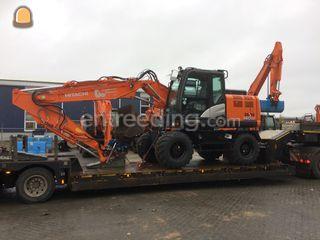 Hitachi ZX 140W-6 Omgeving Ommen/Dalfsen