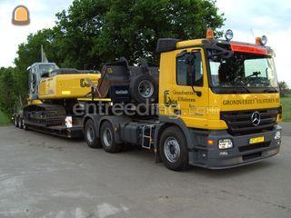 Mercedes Actros met 3 ass... Omgeving Ommen/Dalfsen