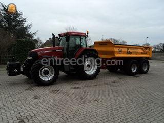 Case MX 170 met Kieper Omgeving Ommen/Dalfsen