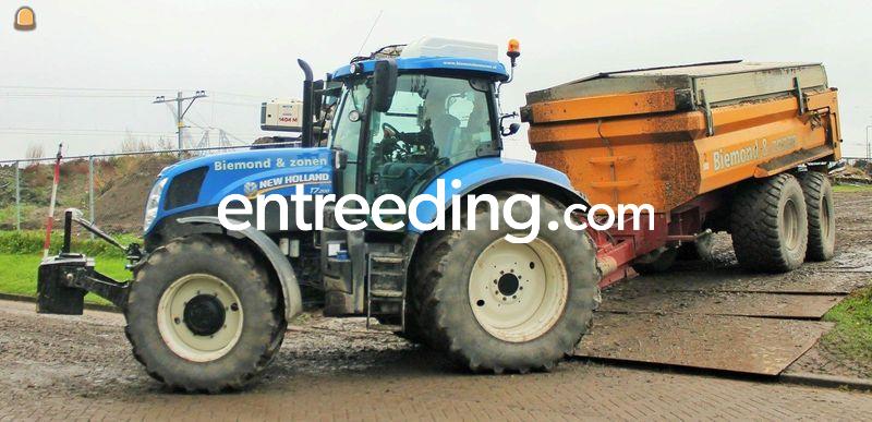 Trekker met 14m3 Dumper