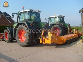 Fendt + klepelmaaiers Omgeving Sliedrecht