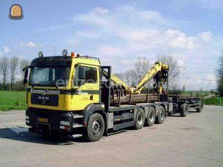 MAN 8x4 Rijplaatauto Omgeving Goes