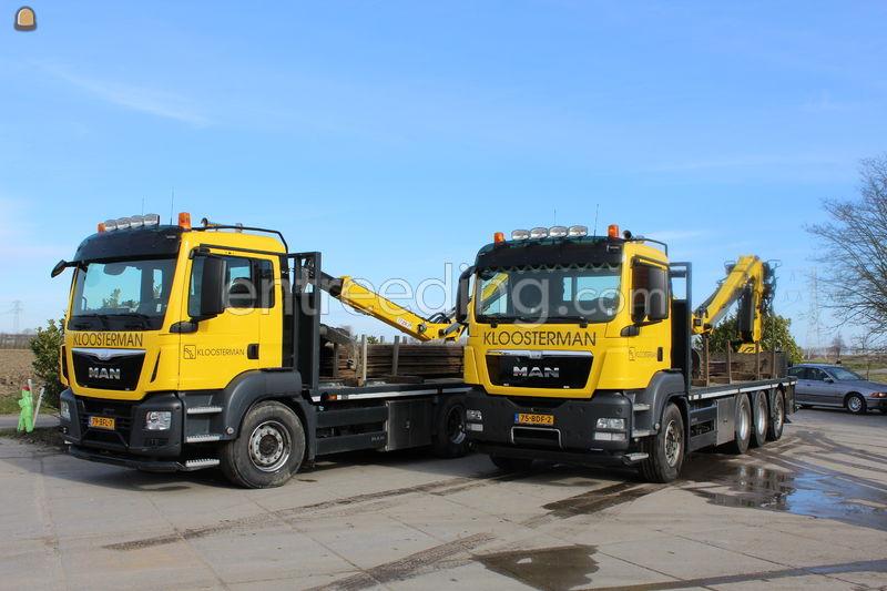 MAN 8x4 rijplaatauto