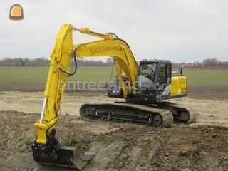 Hitachi ZX250LC-5 GPS Omgeving Goes