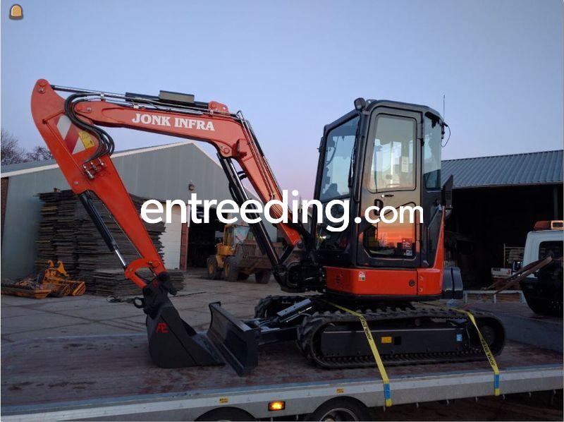 Hitachi zx38u(4t.) evt. met overdruk