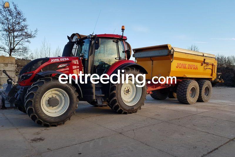 Valtra T214 +14 m3 kiepkar
