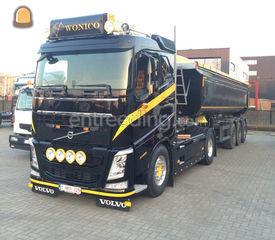 Volvo met kipperoplegger Omgeving Herentals, Turnhout