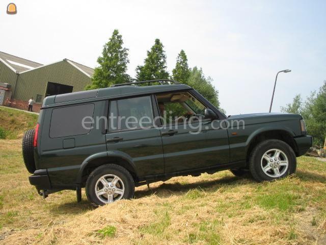 Land- rover met aanhanger