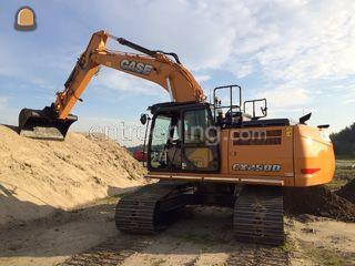 Case CX250D Omgeving Voorne-Putten