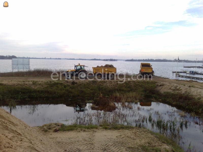 Tractor + grondkar 13m3