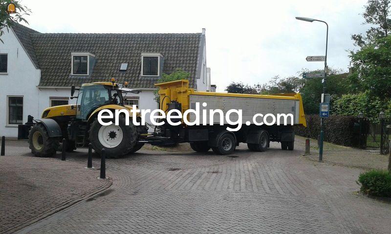 Tractor + drie-assige kipper