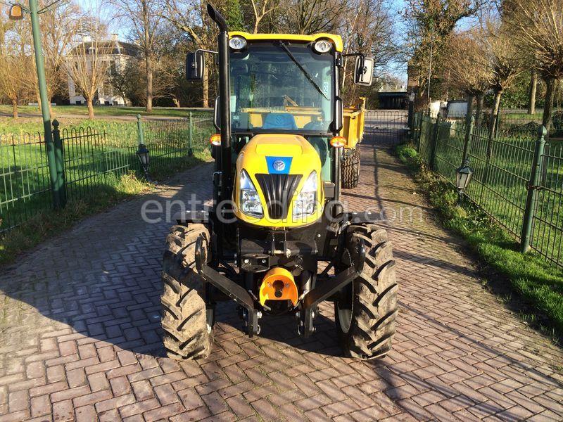 Tracktor + grondkar 3 m3