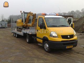 Renault BE met dieplader Omgeving Weesp