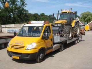 Iveco BE met dieplader Omgeving Weesp