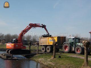 Vloeistofdichte baggerwag... Omgeving Purmerend