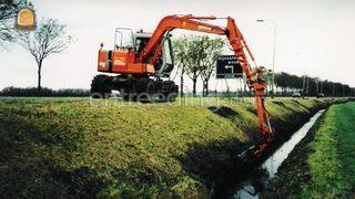 Hitachi EX60 Omgeving Alphen a/d Rijn