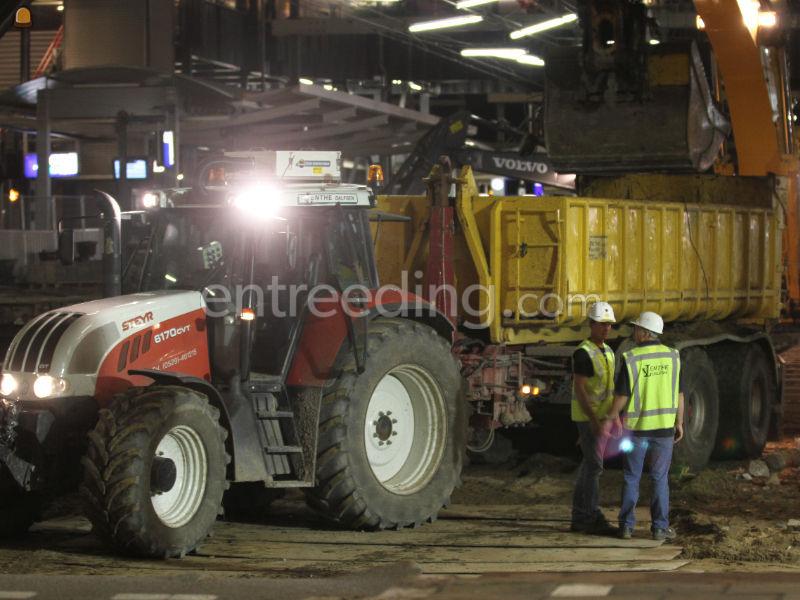 Steyr met veenhuis kieper