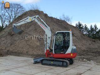 Minikraan Takeuchi 228 Omgeving Steenwijk