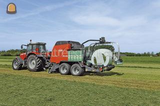 MF + kuhn rondebalenpers Omgeving De Ronde Venen