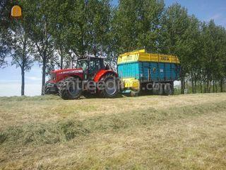 MF + mengle roto bull 600... Omgeving De Ronde Venen