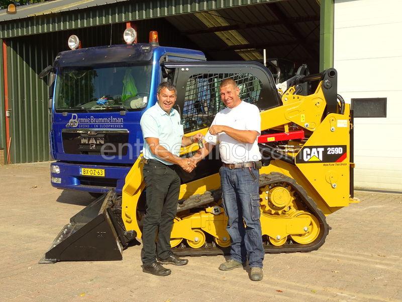 CAT 259D rupsschranklader