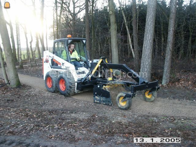 Bobcat 753 bandengrader