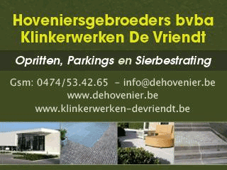 Logo De Vriendt Klinkerwerken Gavere