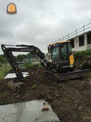 Volvo ECR50D Omgeving Alphen a/d Rijn