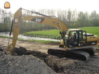 Cat 323D +GPS 3D Omgeving Alphen a/d Rijn