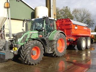 Fendt 724 +Beco Maxxim 24... Omgeving Alphen a/d Rijn