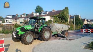 Deutz 5130 + 5m³ Omgeving Purmerend