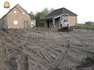 kleine grondwerken, voorb... Omgeving Genk