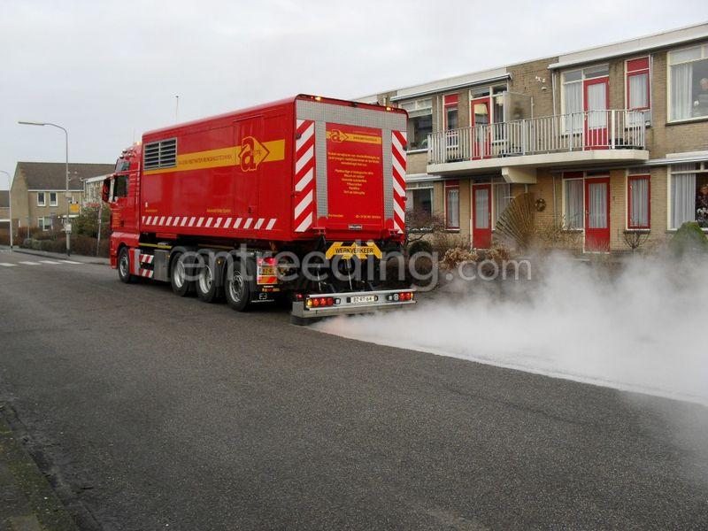 AWS heetwater wegdekreiniger wegdekreiniging