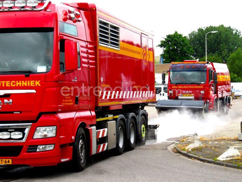 AWS heetwater wegdekreiniger wegdekreiniging