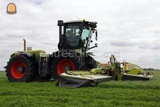 Claas Xerion + Claas Disc... Omgeving Barneveld