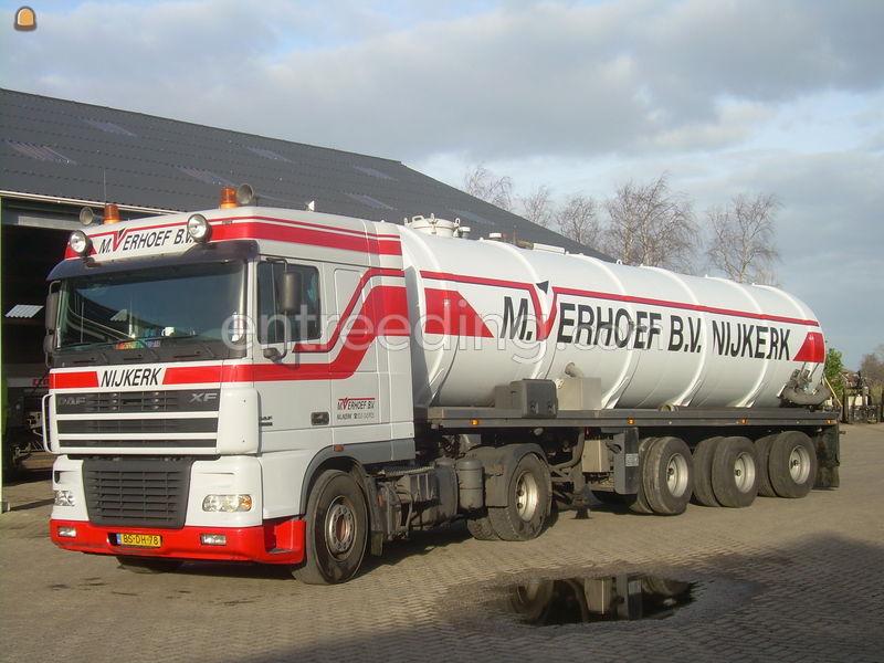 DAF 95 XF + Jako tankoplegger