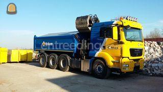 MAN 8x4 Knijperauto Omgeving Gouda