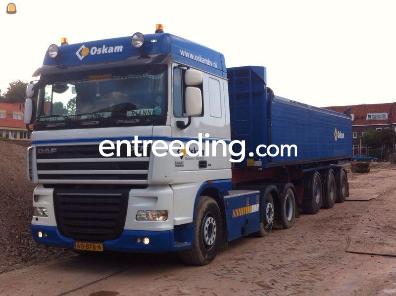 DAF 95XF 6x2+kiptrailer