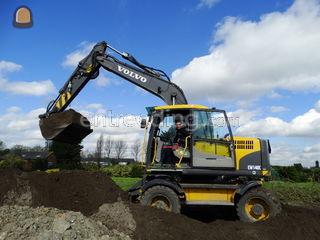 Volvo EW140C Omgeving Gouda