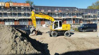 Hitachi ZX 170 Omgeving Gouda