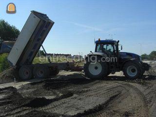 NH T7550 + VGM (kleppen) Omgeving Gouda