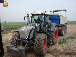 Fendt 936 + VGM 3-asser Omgeving Gouda