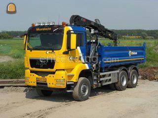 MAN TGA 6x6 Knijperauto Omgeving Gouda