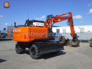 Hitachi Zaxis 140W-5 Omgeving Langedijk