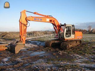 Hitachi EX165  Omgeving Langedijk