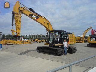 Caterpillar 323 E + GPS Omgeving Hoorn