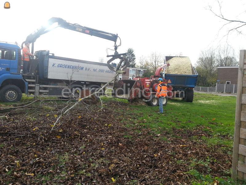 Morbark Hurricane 2400 xl + 22 m3 opvang