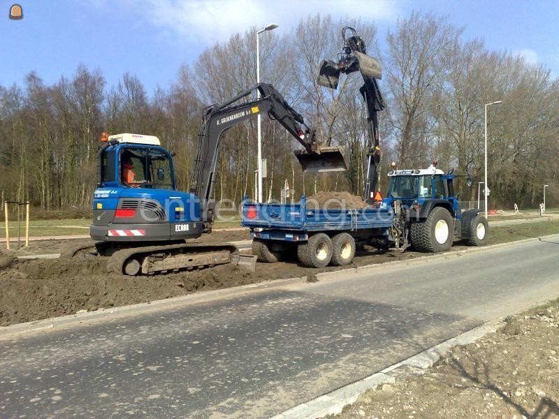 Tractor + knijperkar 5m3