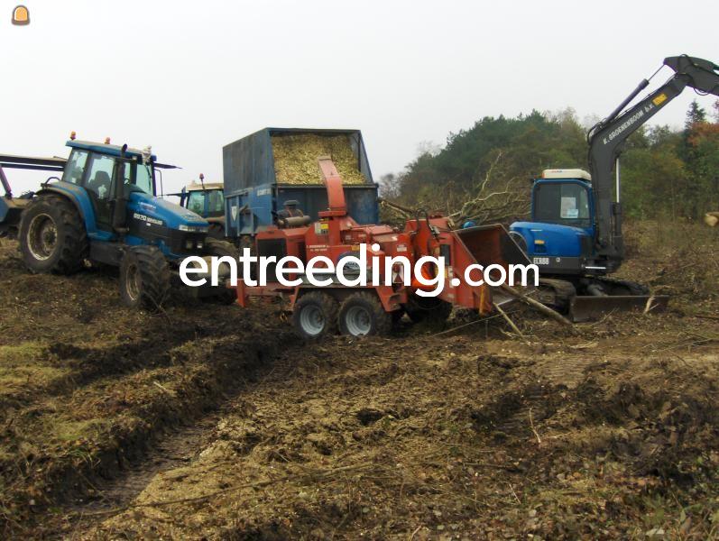 Morbark Hurricane 2400 xl + 22 m3 opvang